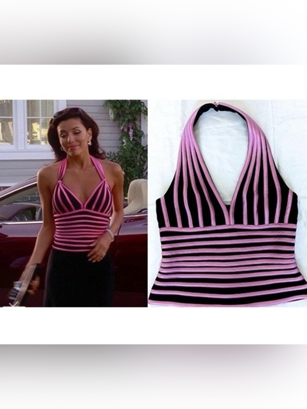 RARE Vintage Cache Top ASO Gabrielle Solis Desperate Housewives